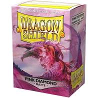 Dragon Shield Sleeves: Matte Pink Diamond (100) on Sale