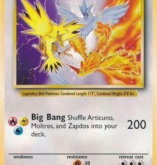 Articuno, Moltres, and Zapdos (Jumbo Card) [Miscellaneous Cards] Online now