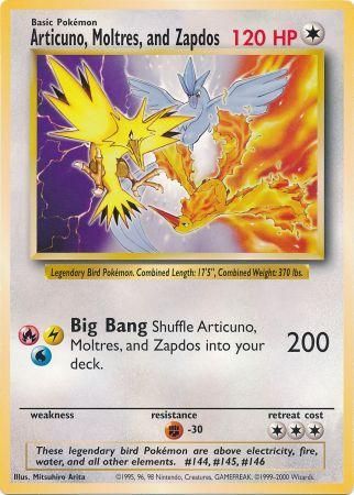 Articuno, Moltres, and Zapdos (Jumbo Card) [Miscellaneous Cards] Online now