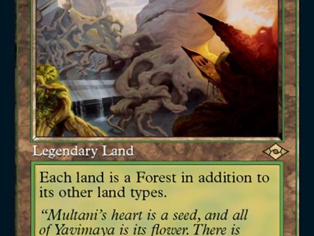 Yavimaya, Cradle of Growth (Retro) [Modern Horizons 2] For Discount