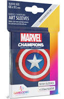 Marvel Champions LCG: Art Sleeves - Captain America Supply